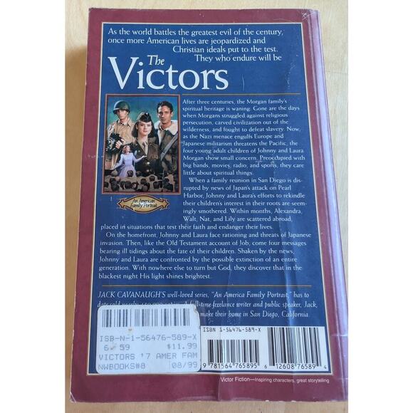 📚The Victors by Jack Cavanaugh - Picture 2 of 2